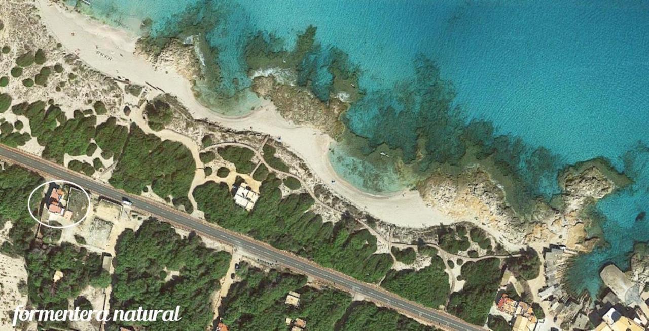 Apto Mar De Es Calo, A Metros De La Playa - Formentera Natural 외부 사진